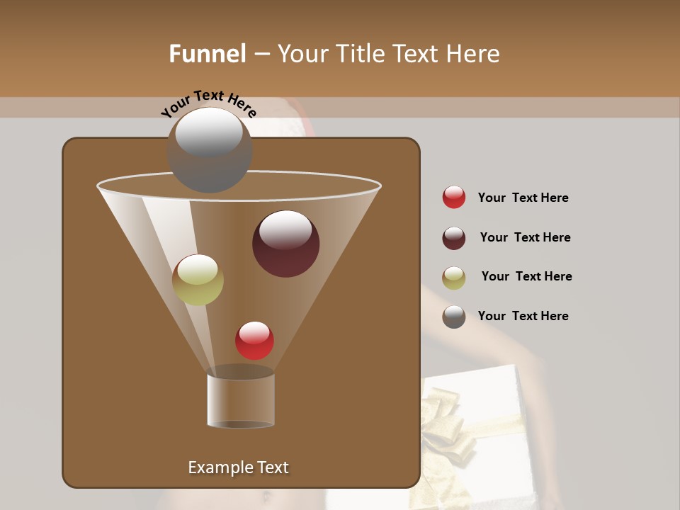 Chair Communication Toon PowerPoint Template