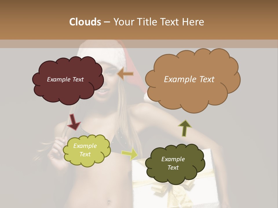 Chair Communication Toon PowerPoint Template