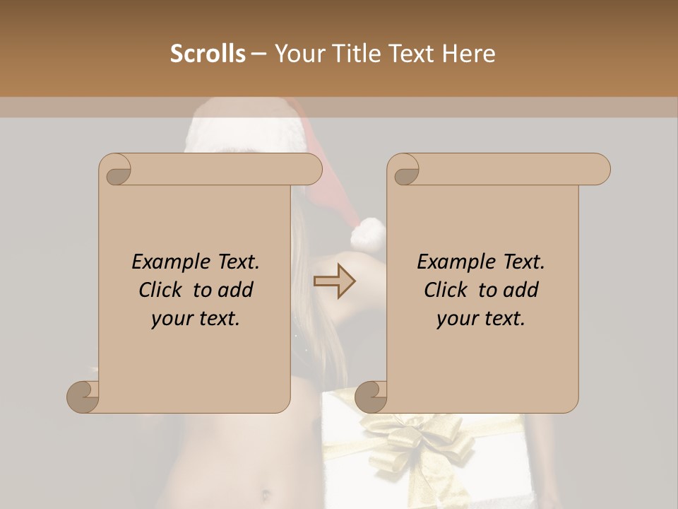 Chair Communication Toon PowerPoint Template