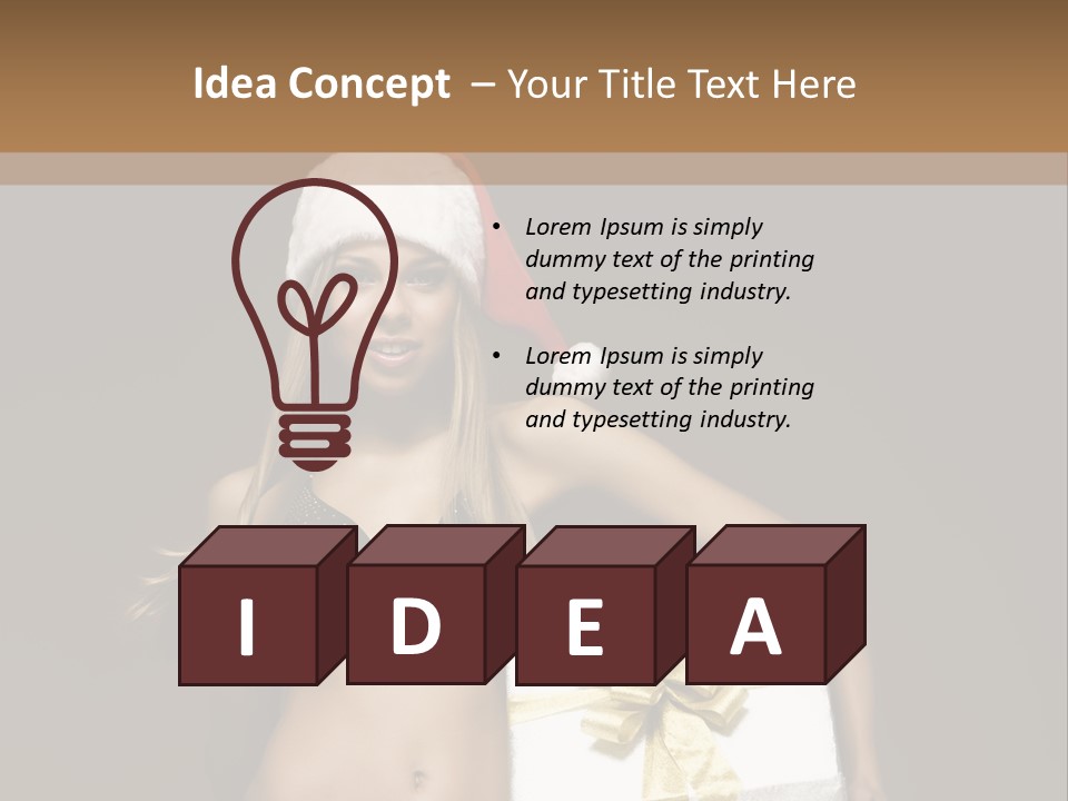 Chair Communication Toon PowerPoint Template