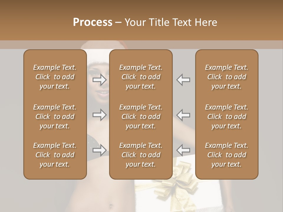Chair Communication Toon PowerPoint Template