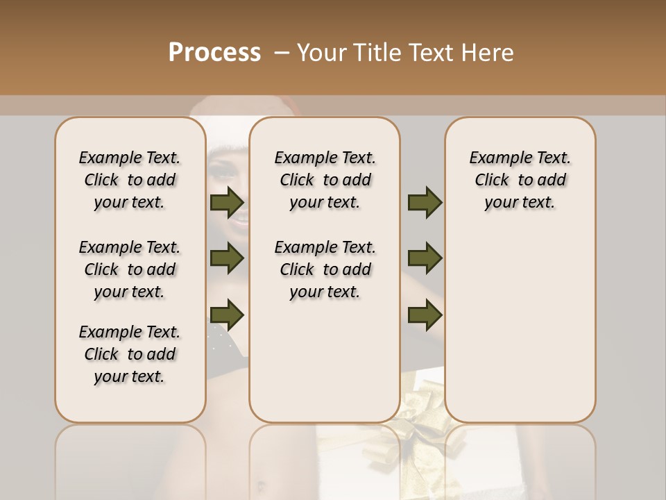 Chair Communication Toon PowerPoint Template