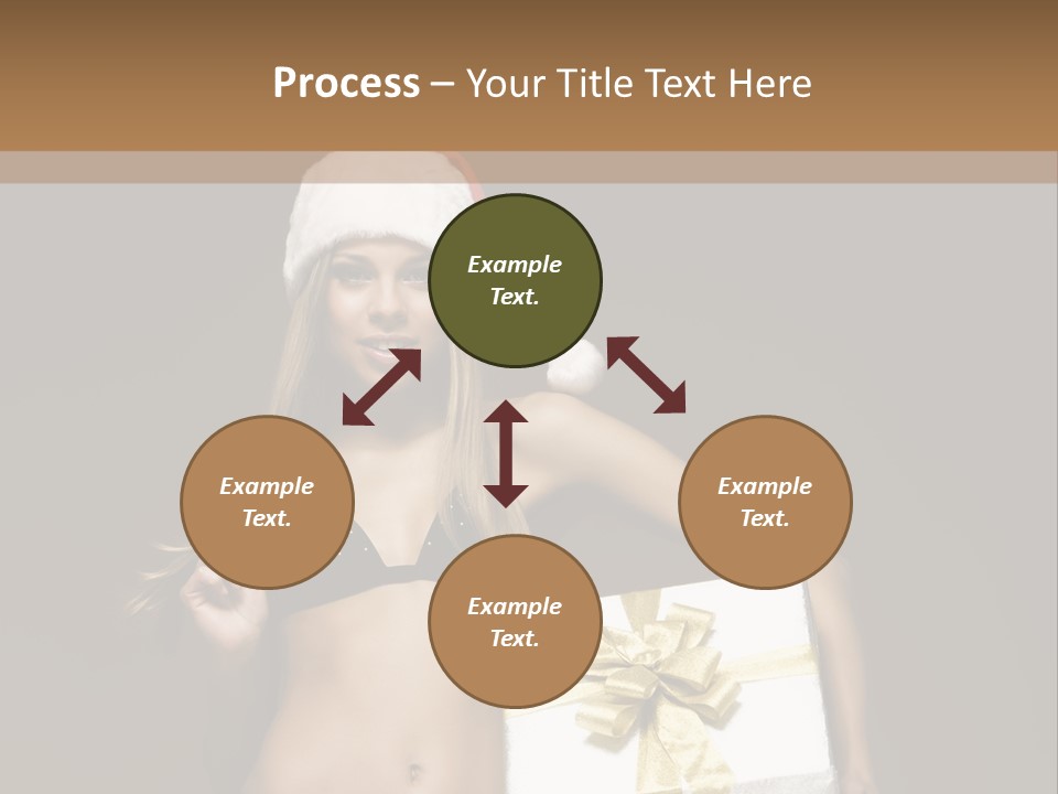 Chair Communication Toon PowerPoint Template