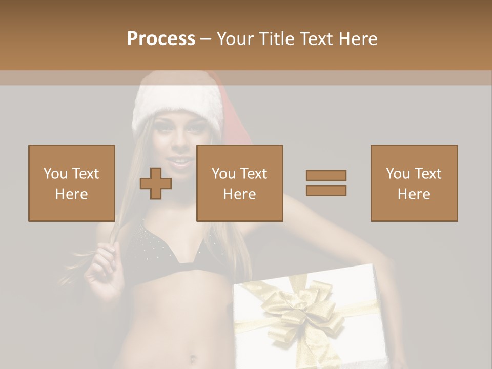 Chair Communication Toon PowerPoint Template