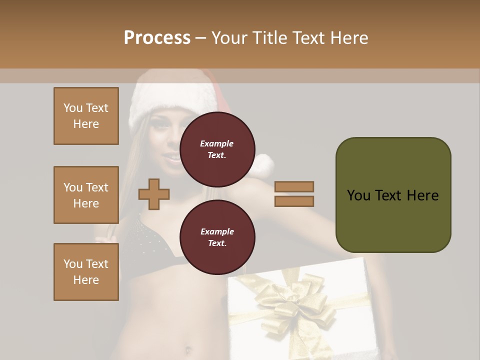 Chair Communication Toon PowerPoint Template