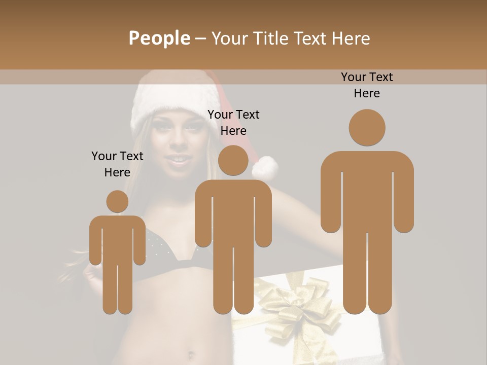 Chair Communication Toon PowerPoint Template