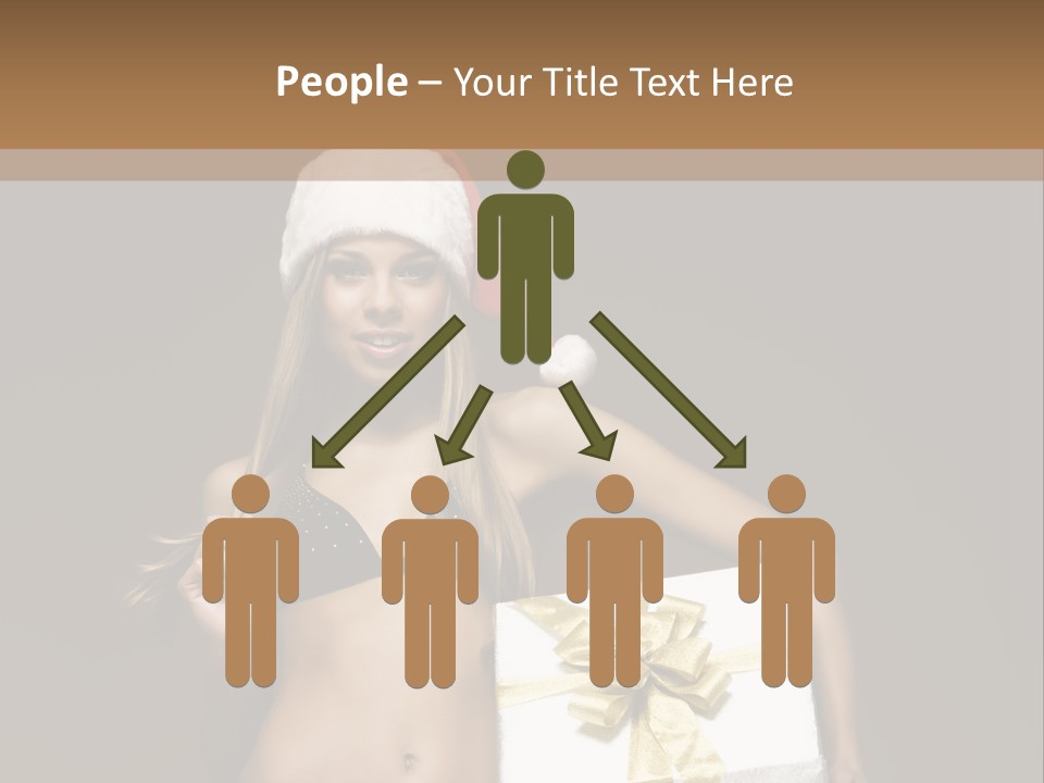 Chair Communication Toon PowerPoint Template