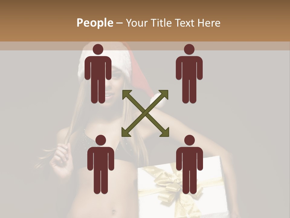 Chair Communication Toon PowerPoint Template