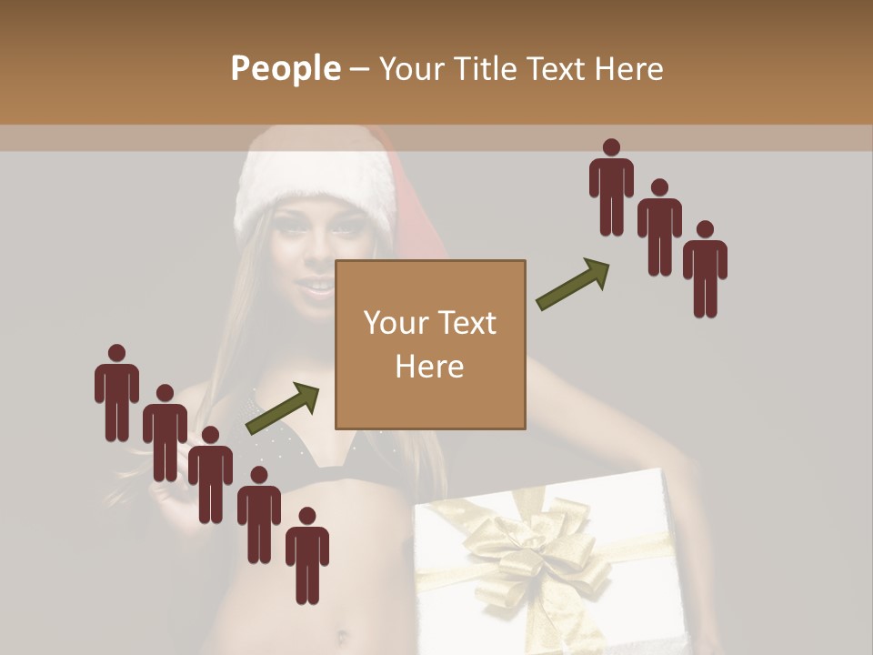 Chair Communication Toon PowerPoint Template