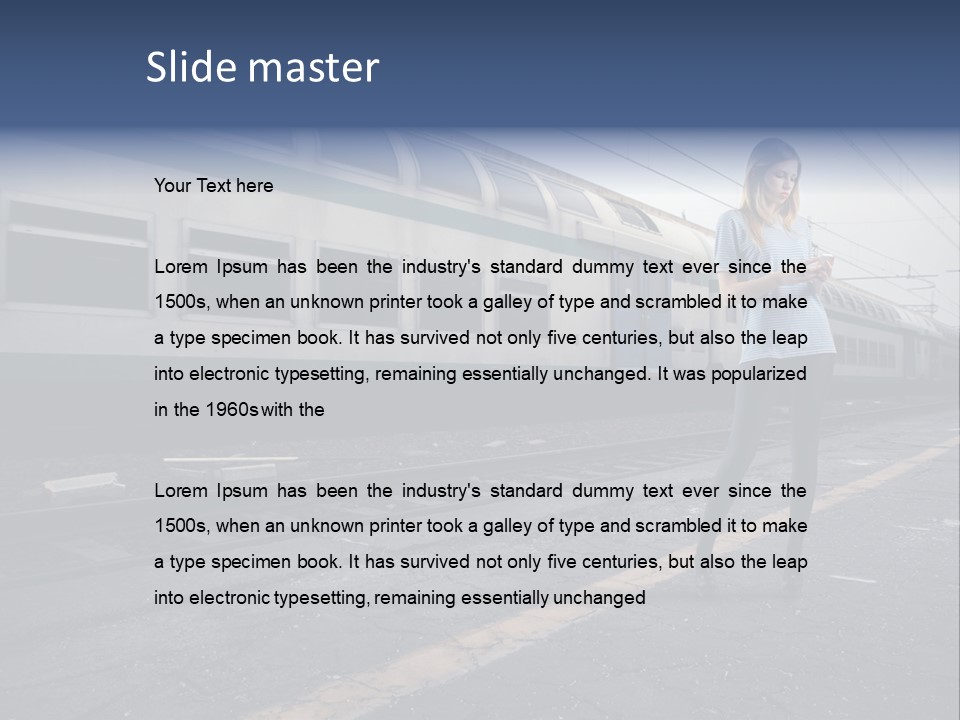 Write Sms Telephone PowerPoint Template