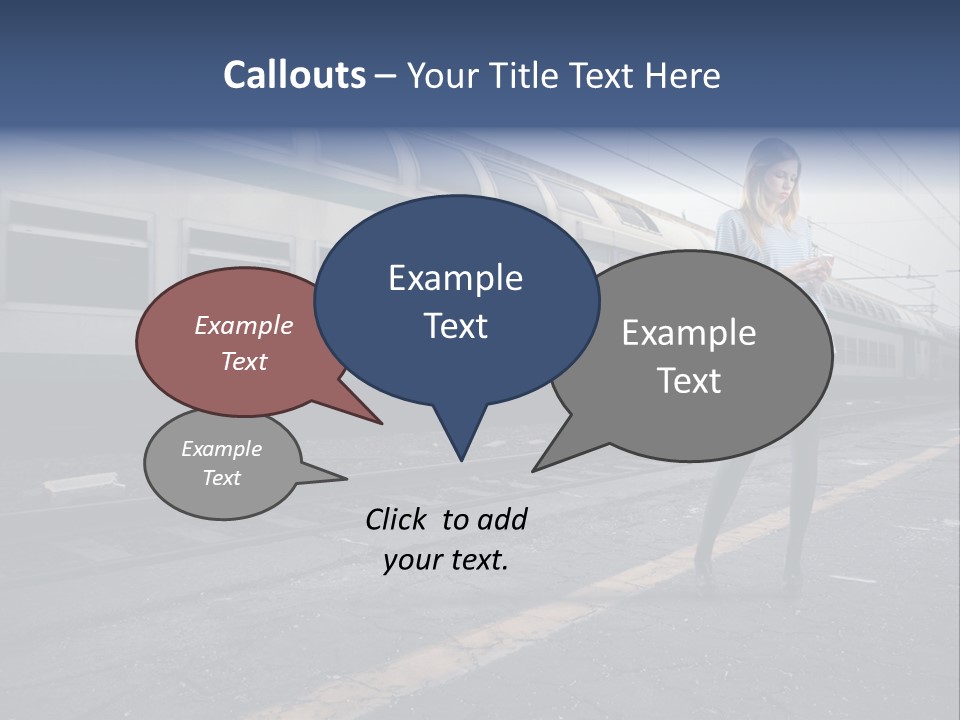 Write Sms Telephone PowerPoint Template