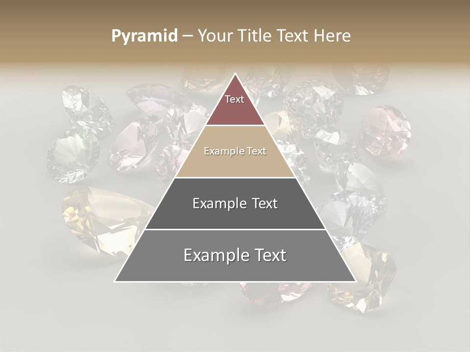 Stone Rendering Jewelry PowerPoint Template