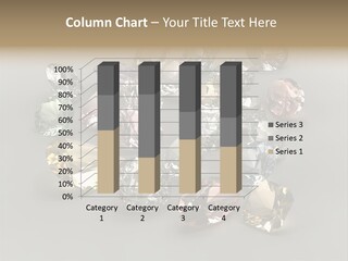 Stone Rendering Jewelry PowerPoint Template