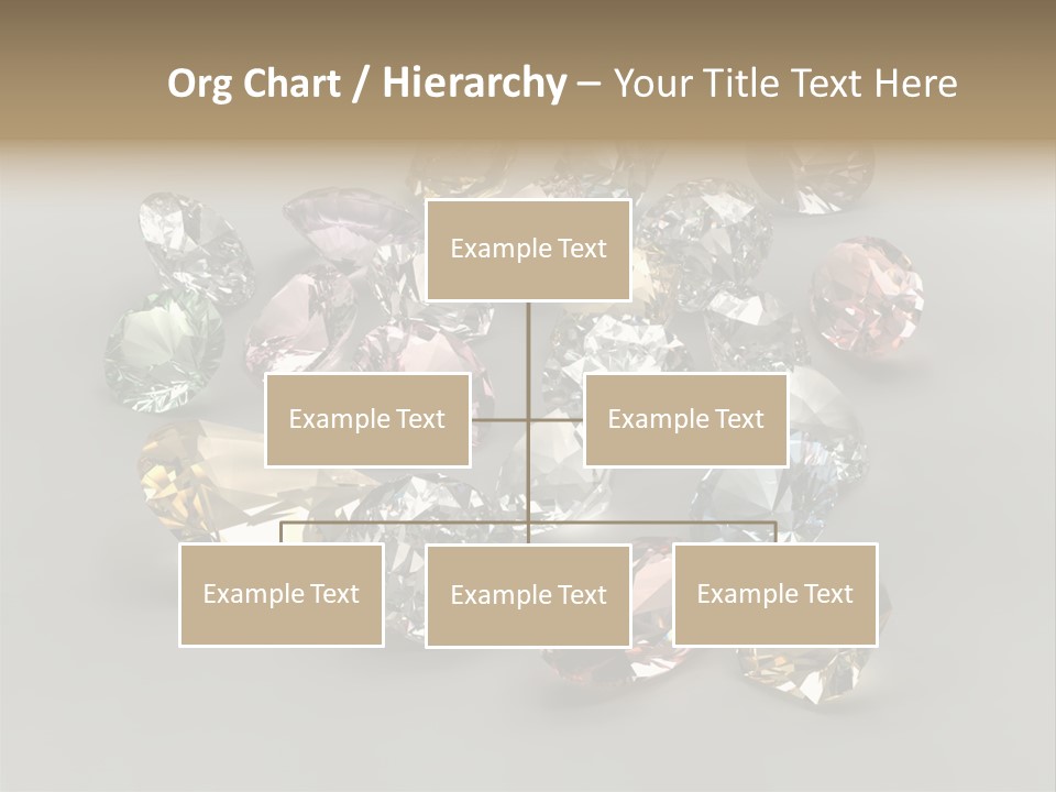 Stone Rendering Jewelry PowerPoint Template