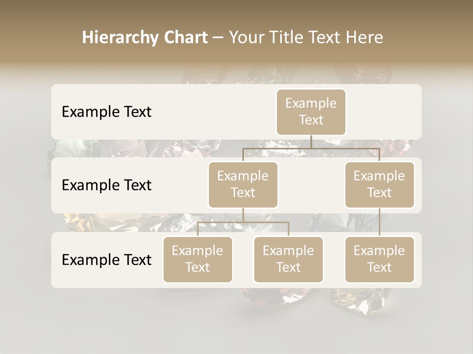 Stone Rendering Jewelry PowerPoint Template