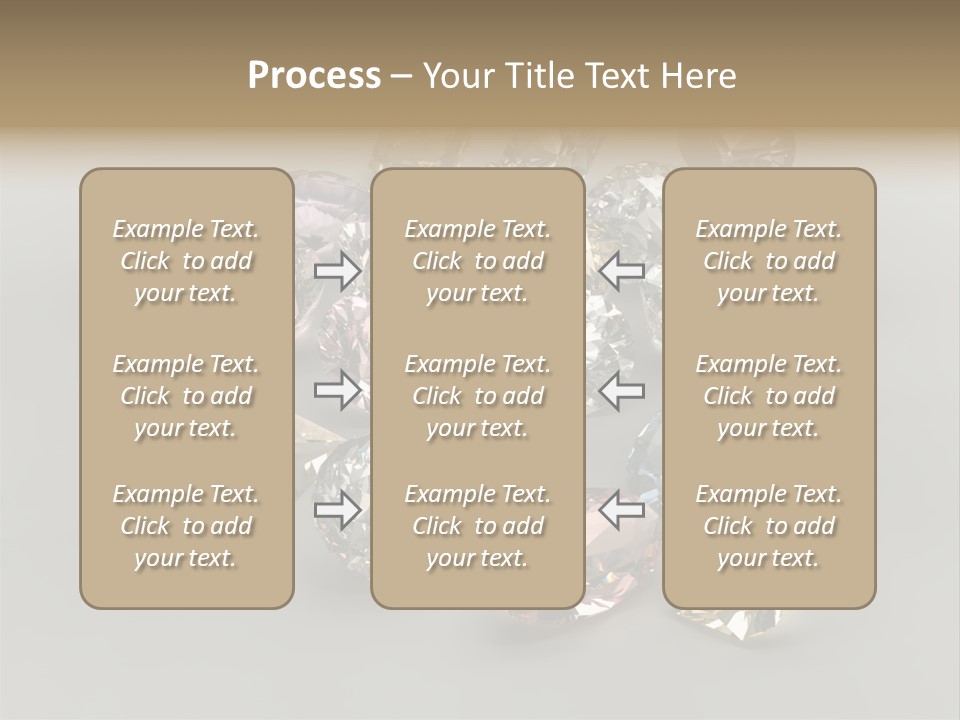 Stone Rendering Jewelry PowerPoint Template