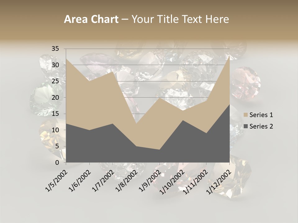 Stone Rendering Jewelry PowerPoint Template
