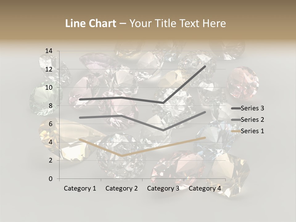 Stone Rendering Jewelry PowerPoint Template