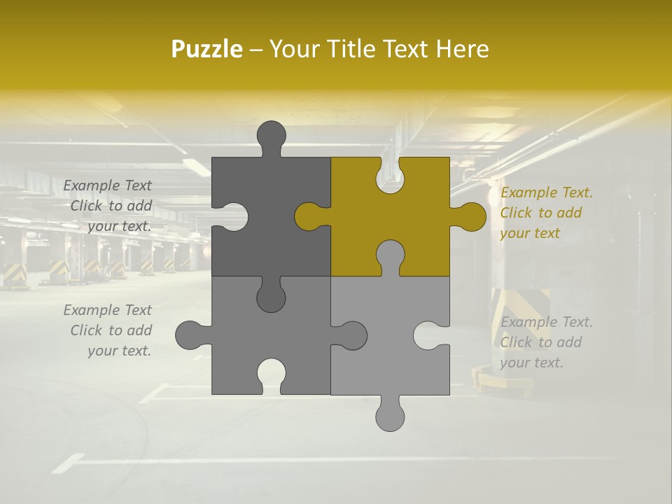 Transportation Equipment Pipe PowerPoint Template