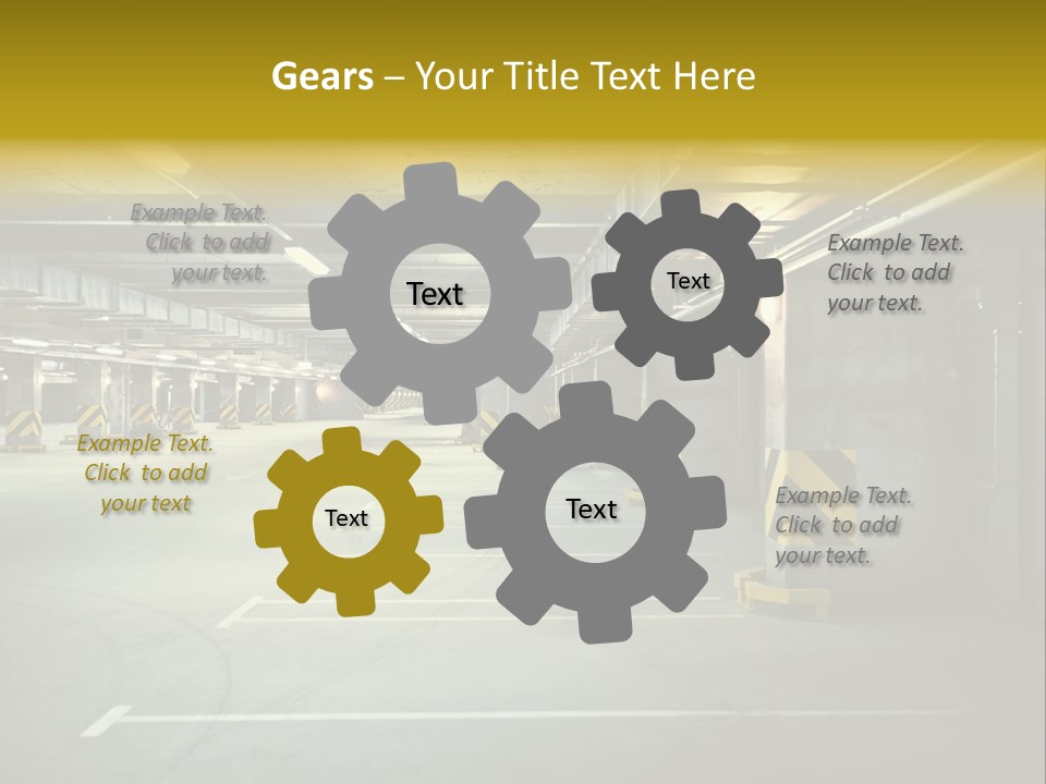 Transportation Equipment Pipe PowerPoint Template