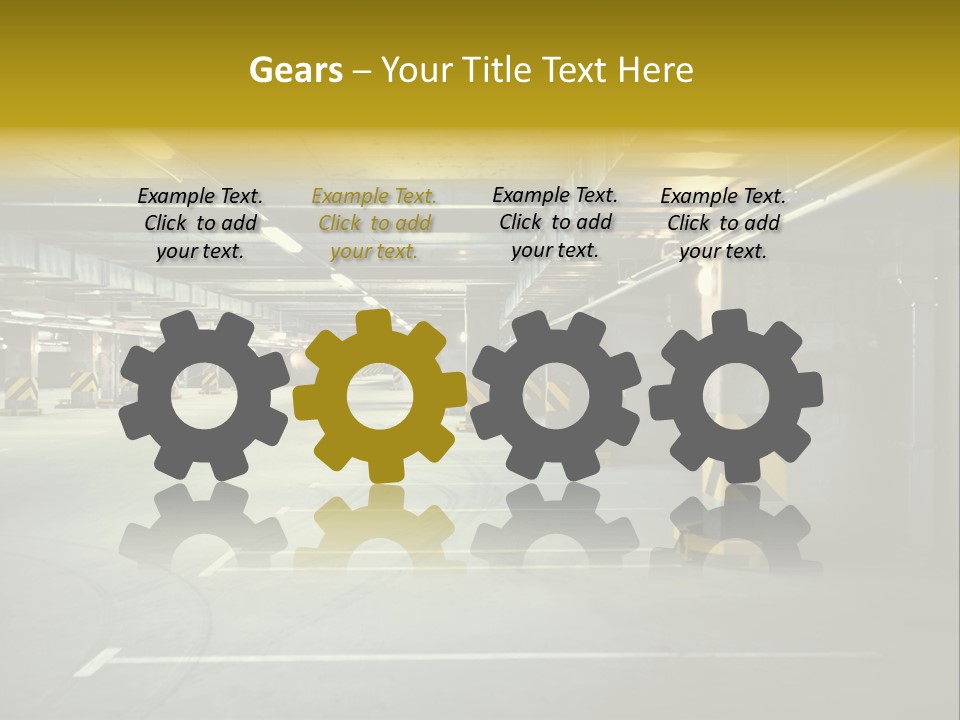 Transportation Equipment Pipe PowerPoint Template