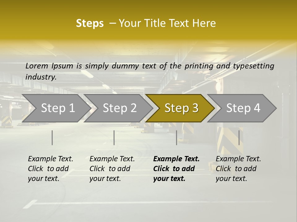 Transportation Equipment Pipe PowerPoint Template