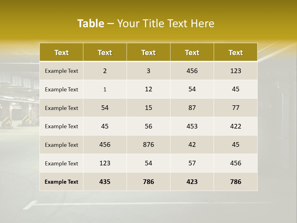 Transportation Equipment Pipe PowerPoint Template