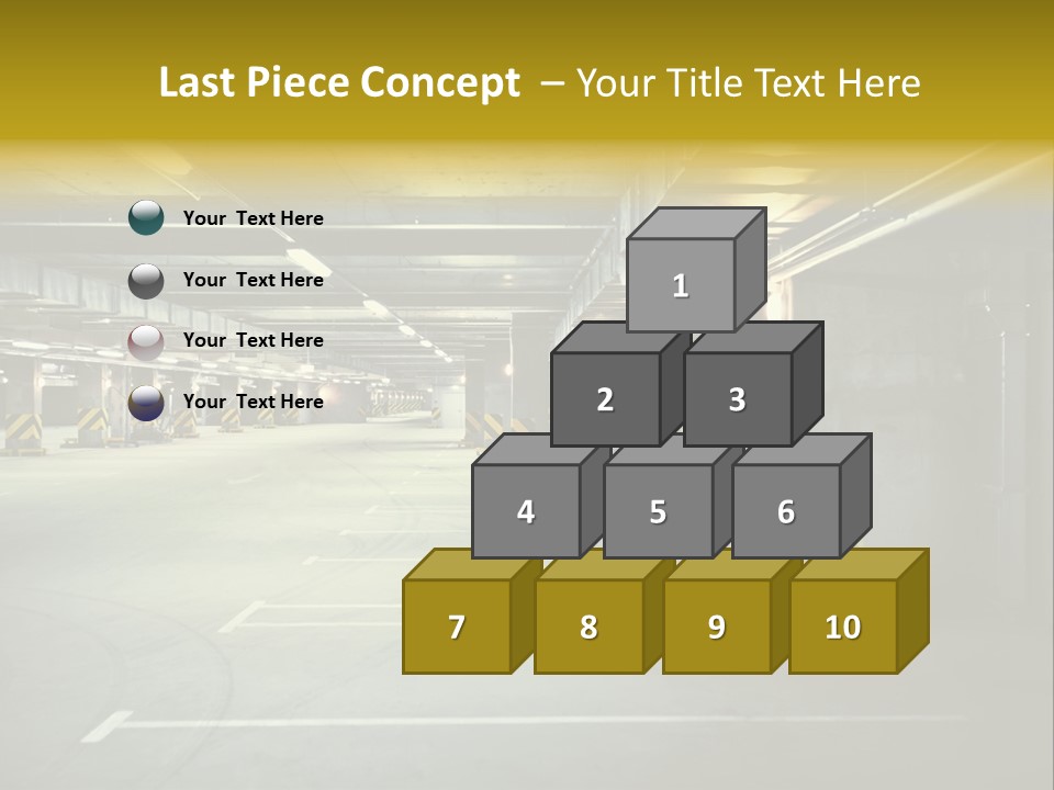 Transportation Equipment Pipe PowerPoint Template