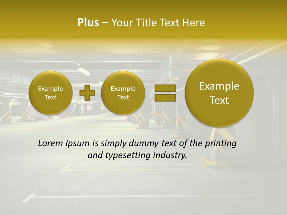 Transportation Equipment Pipe PowerPoint Template