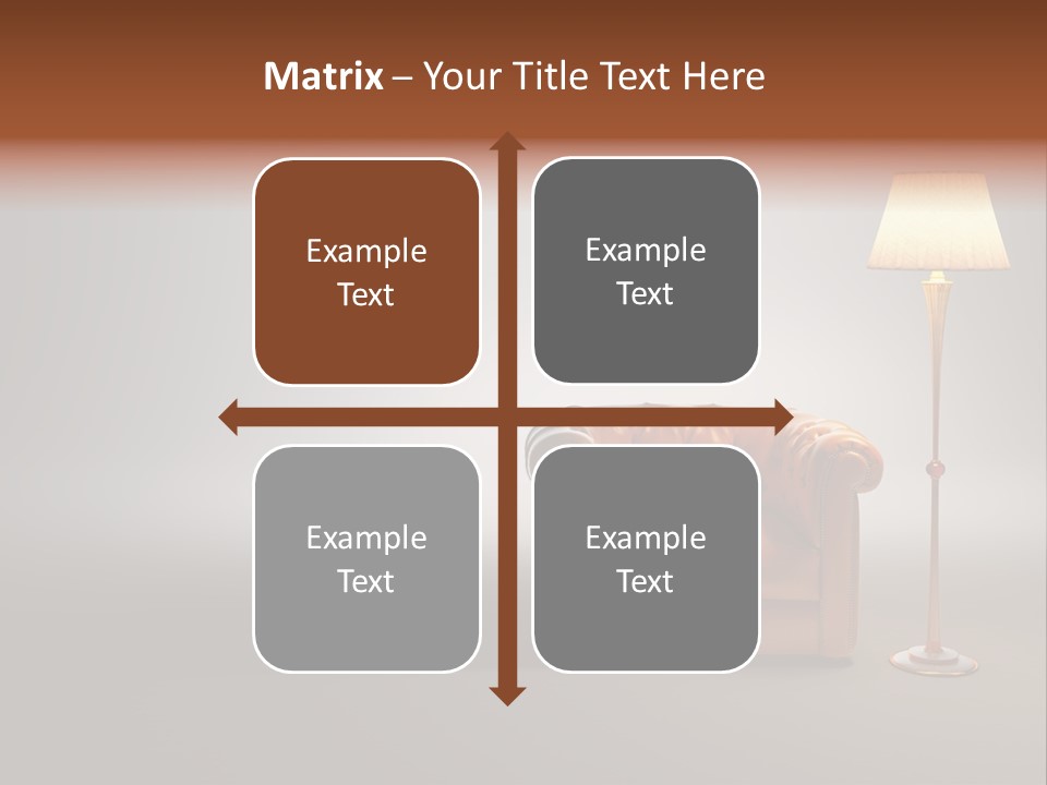 Armchair Floor Chester PowerPoint Template