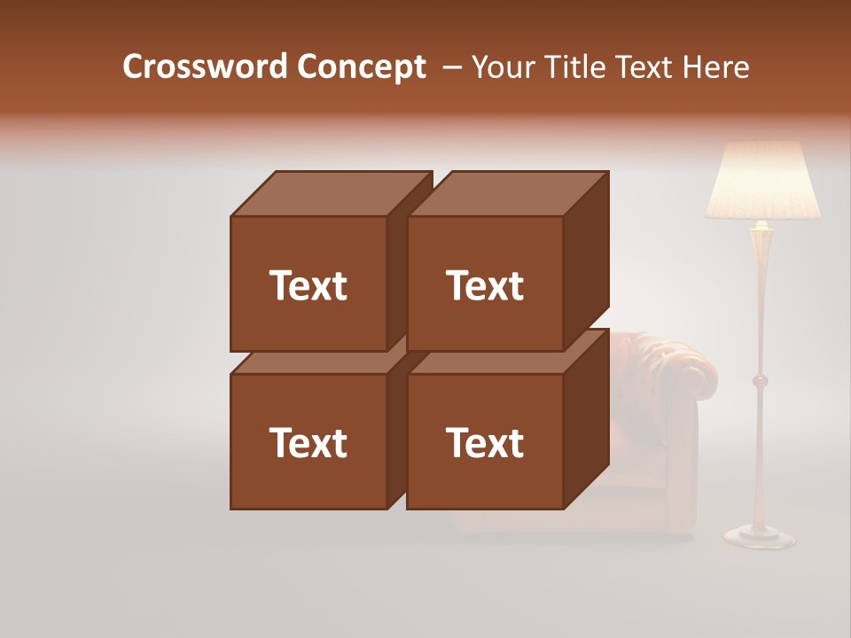 Armchair Floor Chester PowerPoint Template