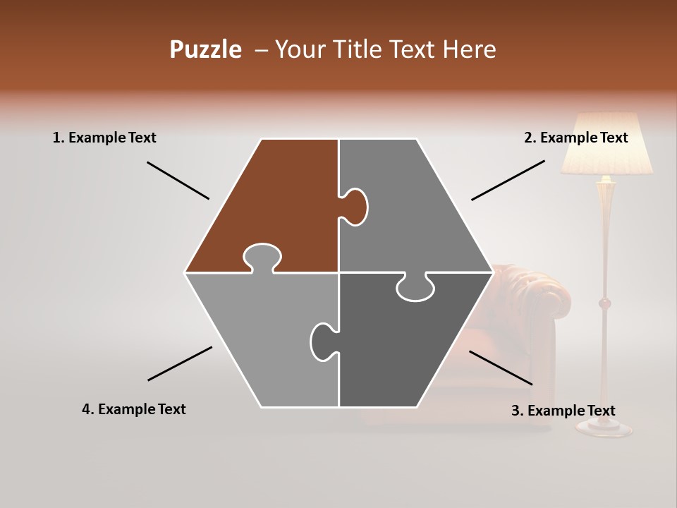 Armchair Floor Chester PowerPoint Template