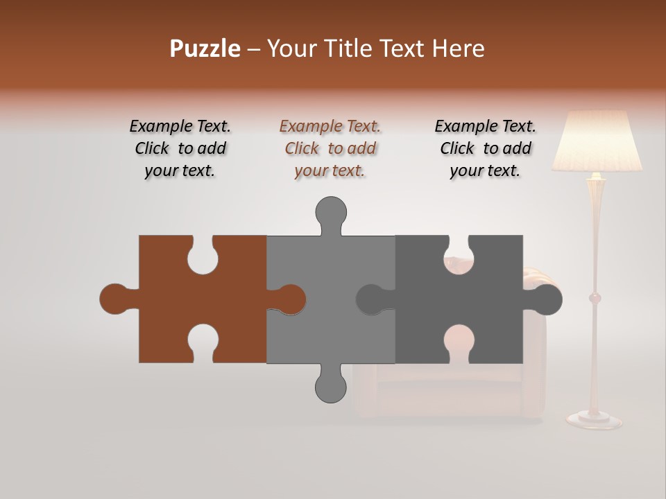 Armchair Floor Chester PowerPoint Template