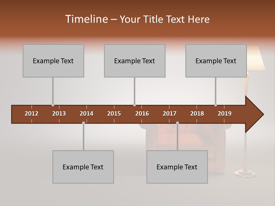 Armchair Floor Chester PowerPoint Template