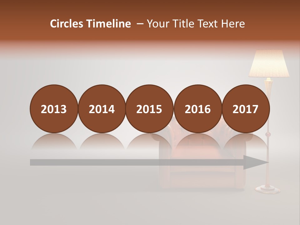 Armchair Floor Chester PowerPoint Template