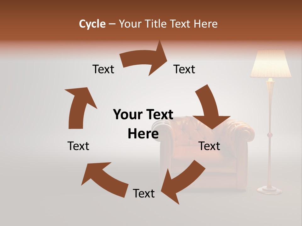 Armchair Floor Chester PowerPoint Template