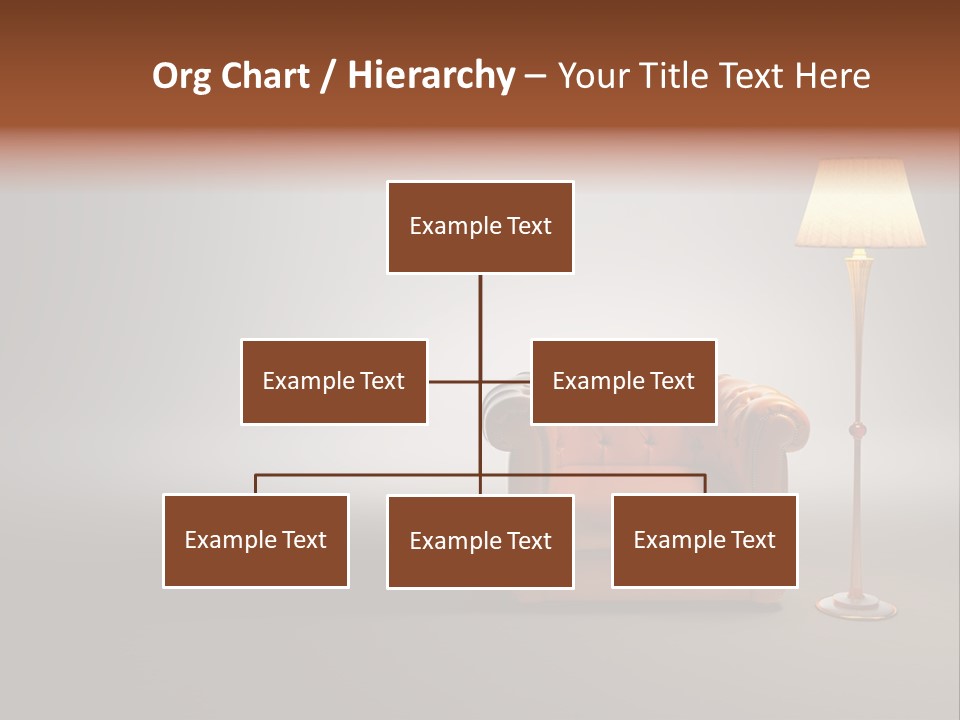 Armchair Floor Chester PowerPoint Template