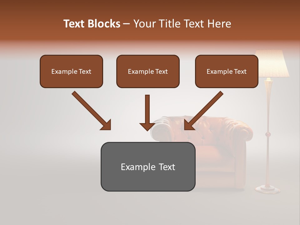 Armchair Floor Chester PowerPoint Template