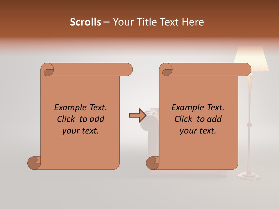 Armchair Floor Chester PowerPoint Template