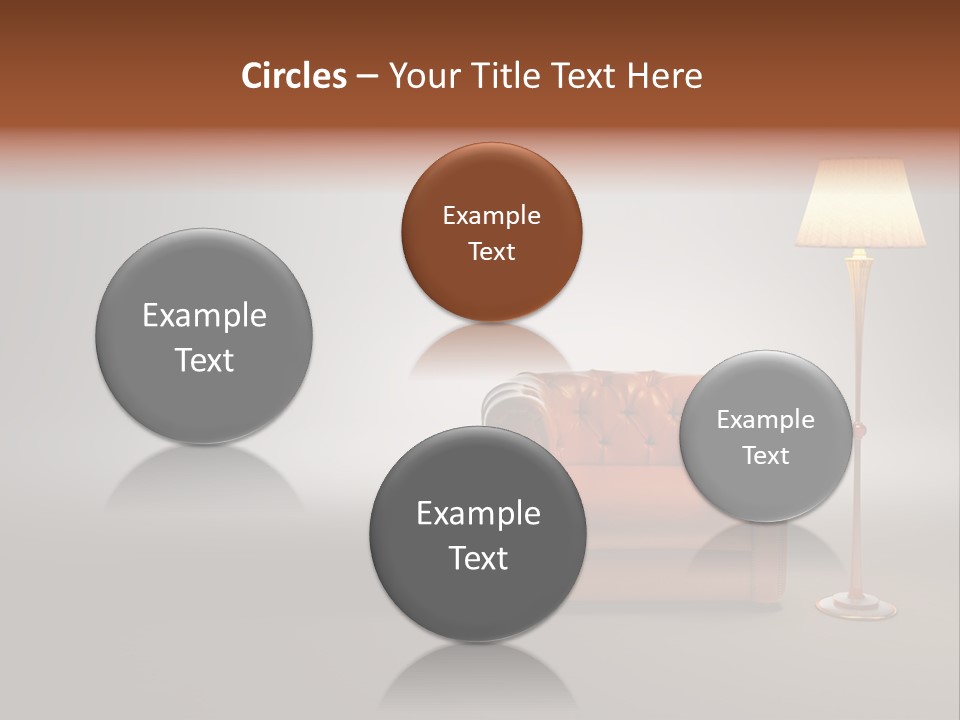 Armchair Floor Chester PowerPoint Template