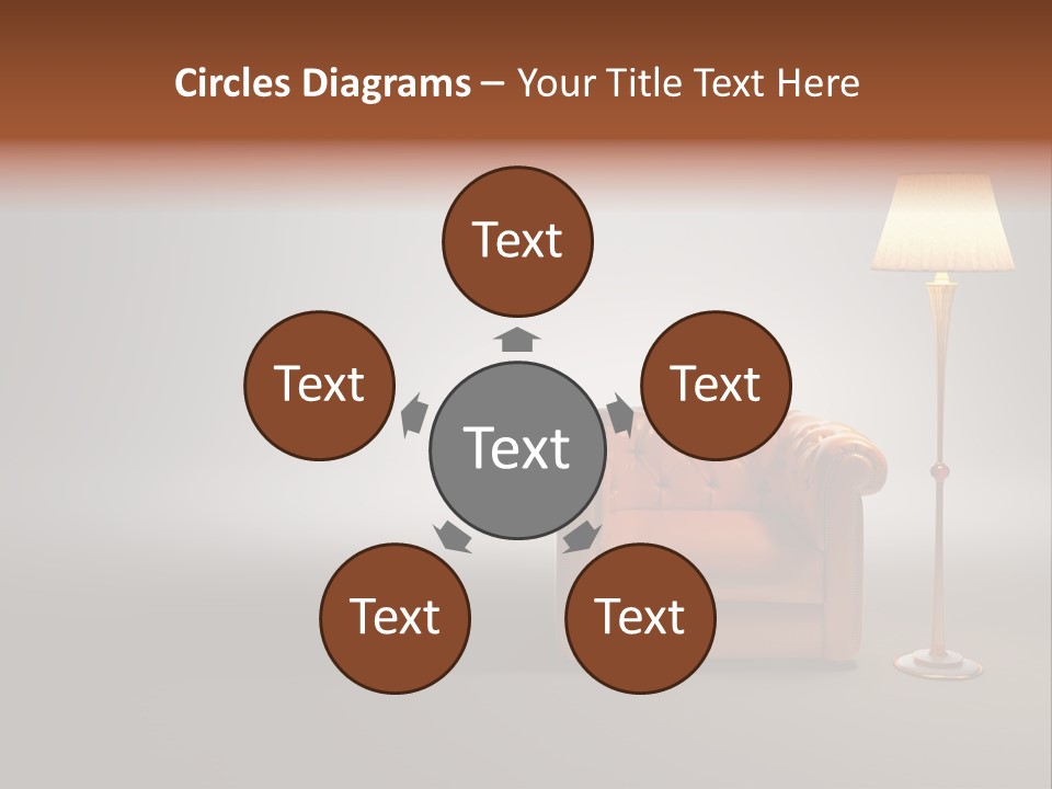 Armchair Floor Chester PowerPoint Template