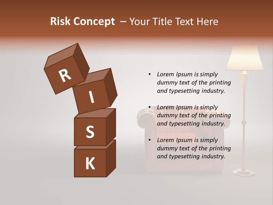 Armchair Floor Chester PowerPoint Template