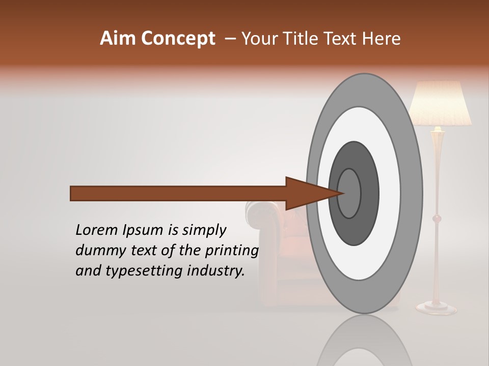 Armchair Floor Chester PowerPoint Template