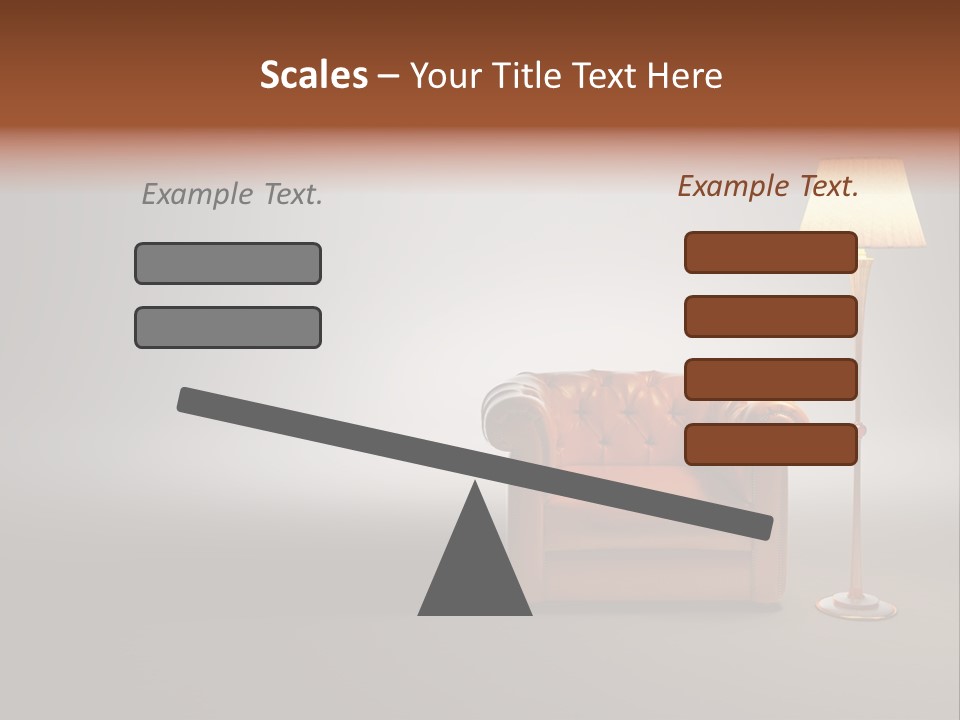 Armchair Floor Chester PowerPoint Template