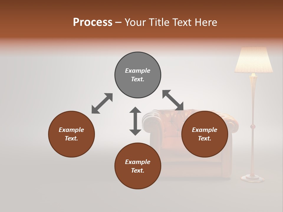 Armchair Floor Chester PowerPoint Template