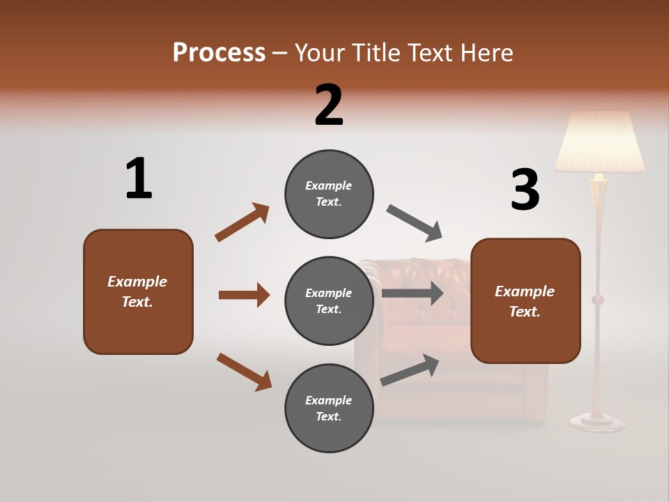 Armchair Floor Chester PowerPoint Template