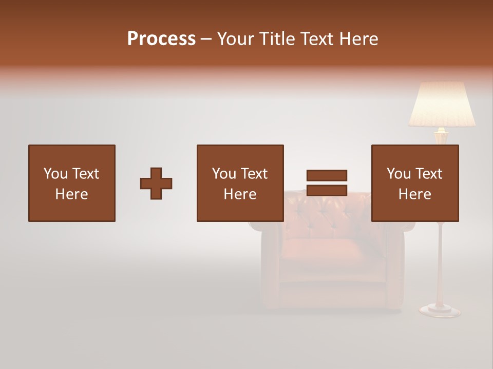 Armchair Floor Chester PowerPoint Template