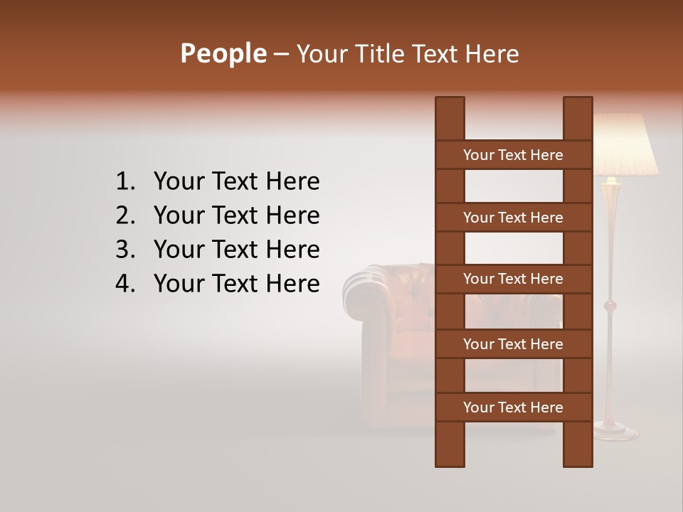 Armchair Floor Chester PowerPoint Template