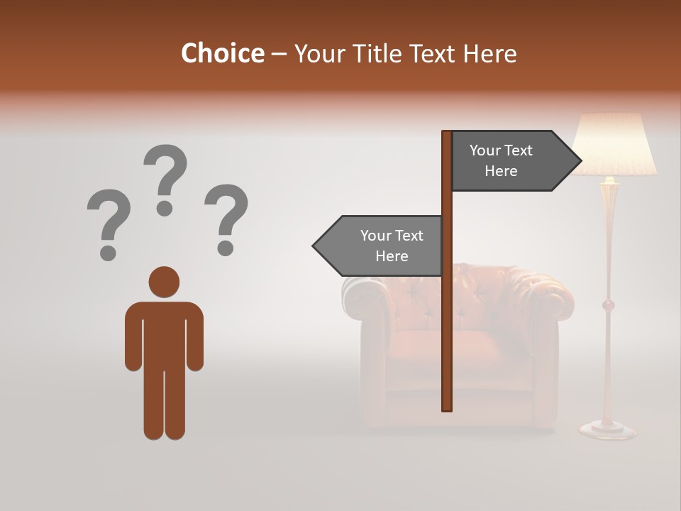 Armchair Floor Chester PowerPoint Template