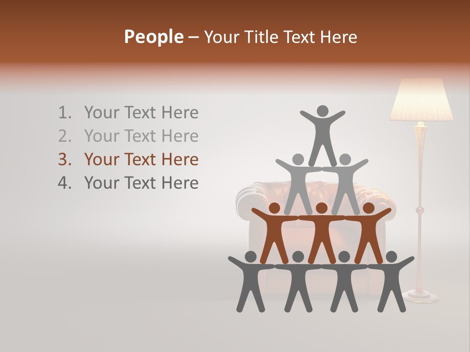 Armchair Floor Chester PowerPoint Template